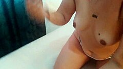 Stepdaddy's slutty sub explores big latina ass on camera