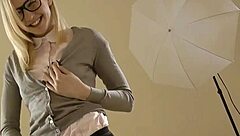 Teen Gets CUMSPRAYED by Old Geezer in Hardcore British Session