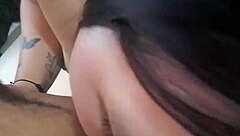 Stepdaddy's slutty sub explores big latina ass on camera