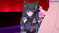 Qingyi And Burnice White Have INTENSE SEX In Zenless Zone Zero Hentai