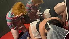 Chucky fucks the bride in swing house!