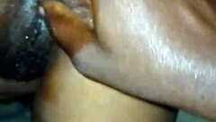 Asian teen uses toys for squirting sex with interracial partner and kissing.