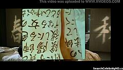 vivian captivates with sexy charm in pillow book