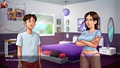 Exploring Jenny's route in Summertime Saga tech update version part 1