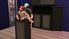 Peeping on cheating wife in blue velvet 😏