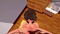 Aunt Cass Gives Intense Blowjob To Cassidy!