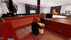 In this cheating hentai, the Roblox girl takes the big black cock eagerly