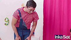 Mexican MILF Teacher Shows Anatomy to Students