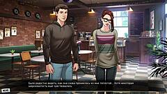 Watch the nerd girlfriend get roughly fucked in missionary