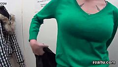 charming czech kitten seduced in mall pov penetration