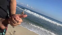 Will Two Sexy Girls Join Me On The Beach?