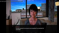 My new family episode 295 features a redhead in cartoon style