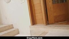 cheating married stepmom sneaks sex with stepson on wedding day pov