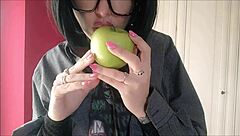 Lavinia Strips In Lingerie Despite Dressed As A Man