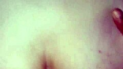 Blonde friend bent over for cum fill