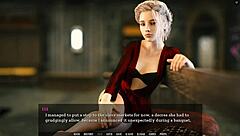 Hot retro night with step sister in 3d anime game