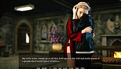 Hot retro night with step sister in 3d anime game