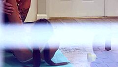 caught my slutty wife fucking her yoga trainer armani black touchmywife bent over big cock old milf cum cowgirl big tits huge voyeur