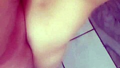 Novinha doing anal in bathroom with gaucholuiz and santinha