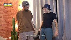 fucking my muscular friend hard