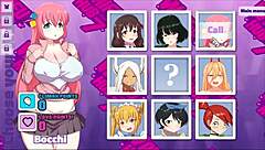 Rumi from MHA sucks monster cock in this hentai game.