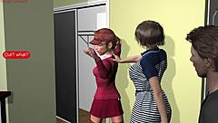 matt and the bus stop girl in rough shaved pussy roleplay.