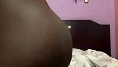 Blackpumkin girl gets kinky and shows off her tits