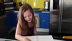 Marissa Mae Banged by Stepdad in Unexpected Deepthroat. Teen Never Dreamed of This Taboo Action!