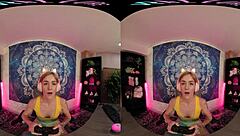 Vrallure soothing morning with petite blonde