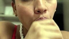 POV DEEPTHROAT on HUGE COCK for FACIAL