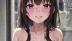 3D动画AI老婆自慰帮老公签广告合同，ASMR助兴