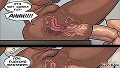 German Milf Gives Handjob To Monster Cock Cfnm