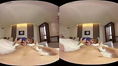 my roommate in the dorm, what happens in this 3d virtual scene?