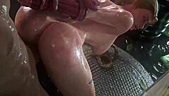 street fighter cammy white gets creampied in round 1 animation with sound