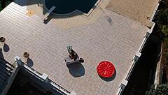 milf caught masturbating with big cock friend