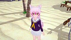 can ranka okami handle monster cock in doggystyle creampie?