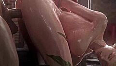 street fighter cammy white gets creampied in round 1 animation with sound