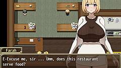 Loira tenta ajudar e acaba presa no telhado da casa dos mendigos