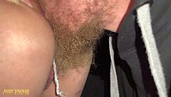 Outdoor Anal Creampie While Camping in Public POV with Amateur Wife