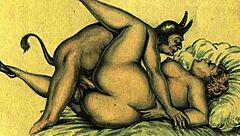 Hey, wanna see these vintage erotic sketches?