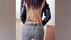 嘿，想看我拉丁女友用屁股换热精吗？