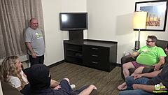 damn, tadople's improv class turns into a wild cum-filled gangbang with sexy blondes!