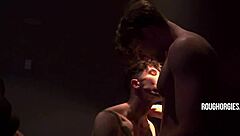 Kisses and Cocks Orgy with Monster Cock and Fisting