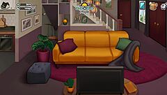 Blonde friend gives blowjob in Woodchester gameplay