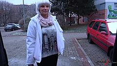 Busty Milf Whore Picked Up On Street For Rough Van Sex With Monster Cock.