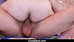 Step Son Gets Tongue On Tight Hole From Step Dad