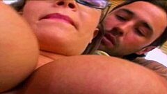 Jessica Moore Prepares Man with Boobs and Cum