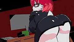 Hentai monster fucks anime girl in game.