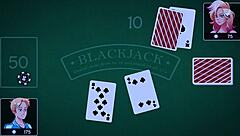 Blonde friend gives blowjob in Woodchester gameplay