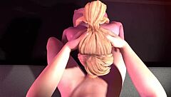 Samus Craves Hard Cock in Metroid Parody!